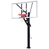 Stainless Olympian™ Adjustable Basketball Goal