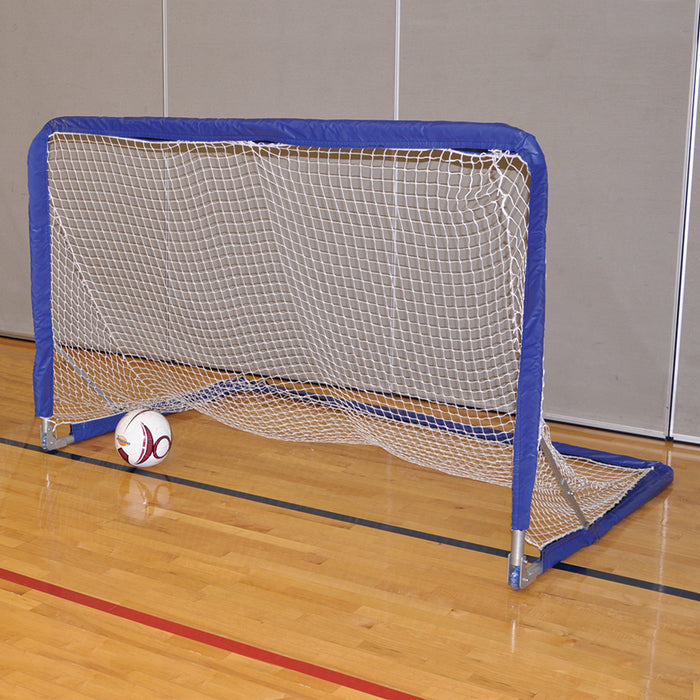 Jaypro Soccer Training Goal – Goal Runner (3 ft. H x 4 ft. W), Blue – SKU: STG-34