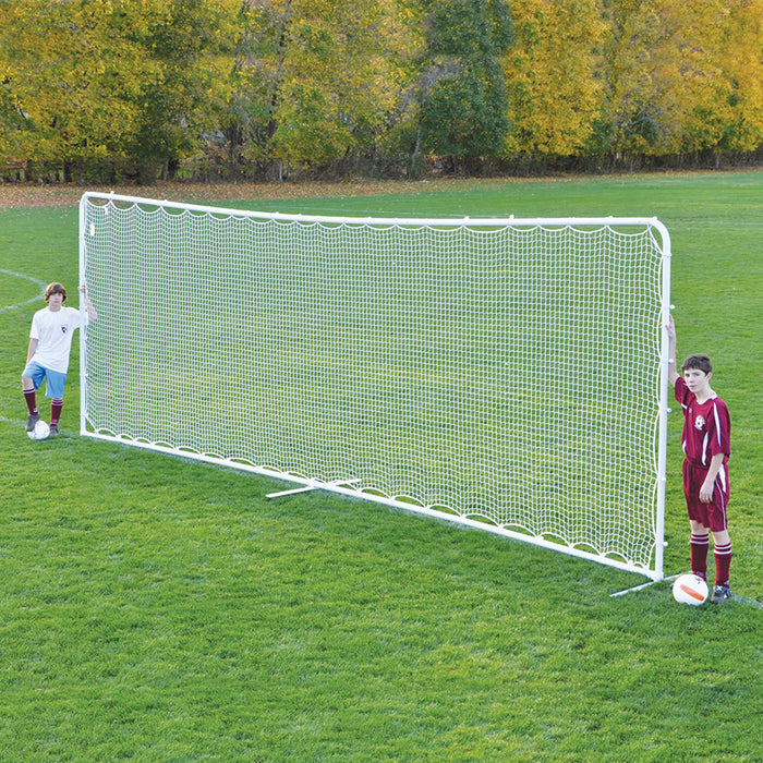 Jaypro Soccer Training Rebounder with Carry Bag – Large (8 ft. H x 24 ft. W) – SKU: STGRB824