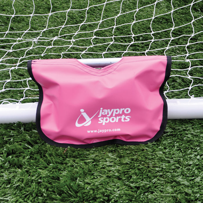 Jaypro Sandbag Anchor – Saddle-Bag Style with Steel Handle (50 Lb., Blue) – SKU: SWB-451, SWB-454