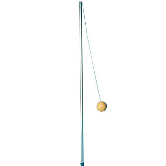 Jaypro Tetherball Pole – Semi-Permanent Outdoor (2 in. Galvanized Steel, 8-1/2 ft.) – SKU: TBP-200