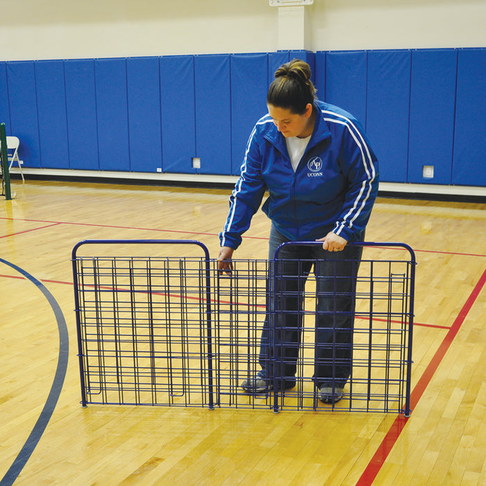 Jaypro Ball Cart – The Original ToteMaster (25 Ball Capacity, Royal Blue) – SKU: TE-2