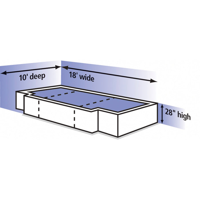Jaypro Collegiate High Jump Landing System – NCAA/NFHS/IAAF Compliant – SKU: TFHJ-SYC