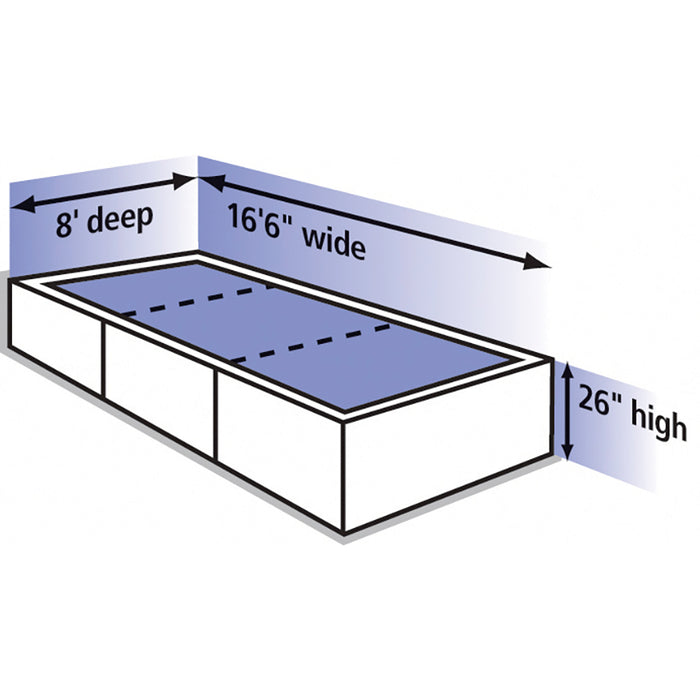Jaypro High School High Jump Landing System – Straight Front Design, NFHS Compliant – SKU: TFHJ-SYHS