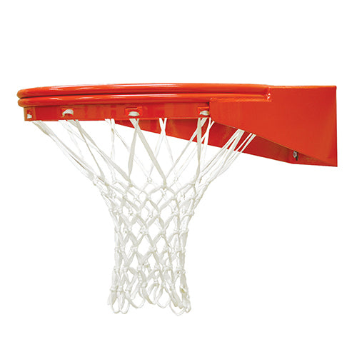 Jaypro Basketball System – Straight Post (4-1/2 in. Pole, 4 ft. Offset) with 72 in. Perforated Aluminum Backboard and Playground Goal – SKU: SPA4-ALP-UG