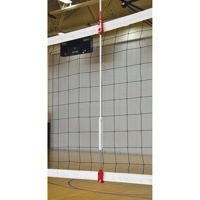 Jaypro Volleyball Net Universal Antennas – 72" Red/White Striped – Fits 36" & 39" Nets – SKU: VBA-80