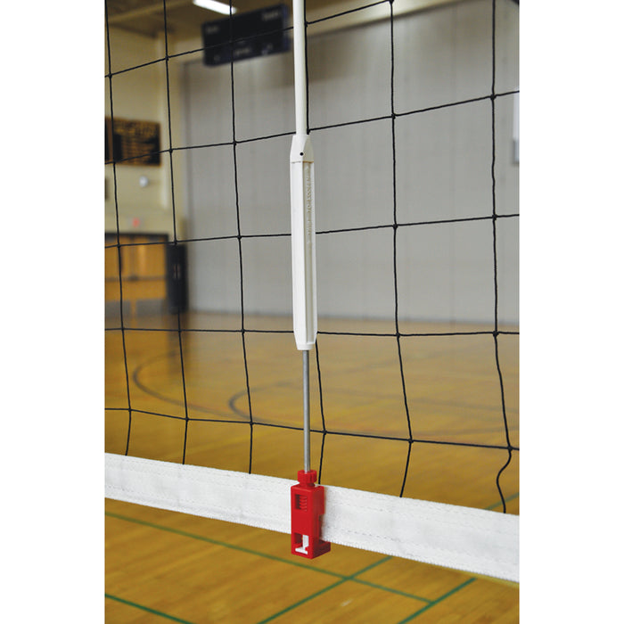 Jaypro Volleyball Net Universal Antennas – 72" Red/White Striped – Fits 36" & 39" Nets – SKU: VBA-80