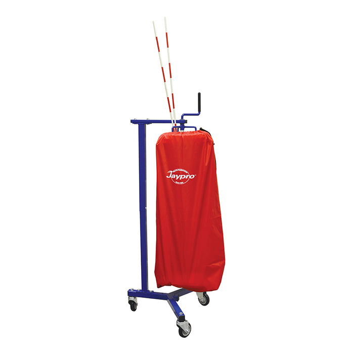 Jaypro Volleyball Net Storage Rack - Net Keeper for Single Net - SKU: VNK11