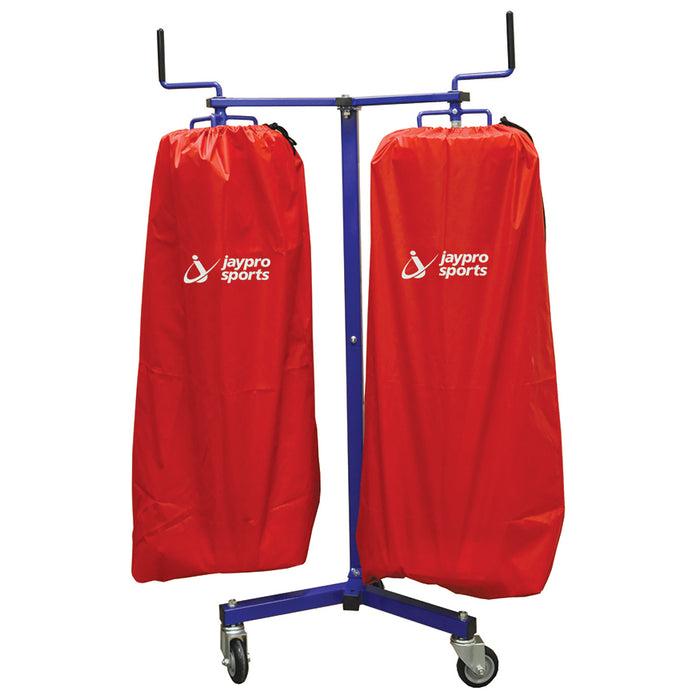 Jaypro Volleyball Net Storage Rack - Net Keeper for Double Net - SKU: VNK22