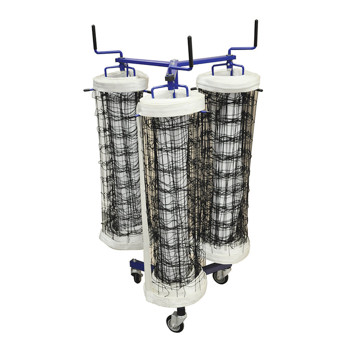 Jaypro Volleyball Net Storage Rack - Net Keeper for Triple Net - SKU: VNK33