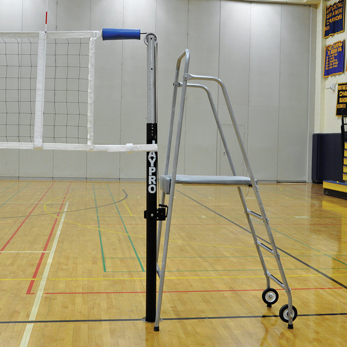 Jaypro Free-Standing Volleyball Referee Stand - 250 lb. Capacity - SKU: VRS-6000