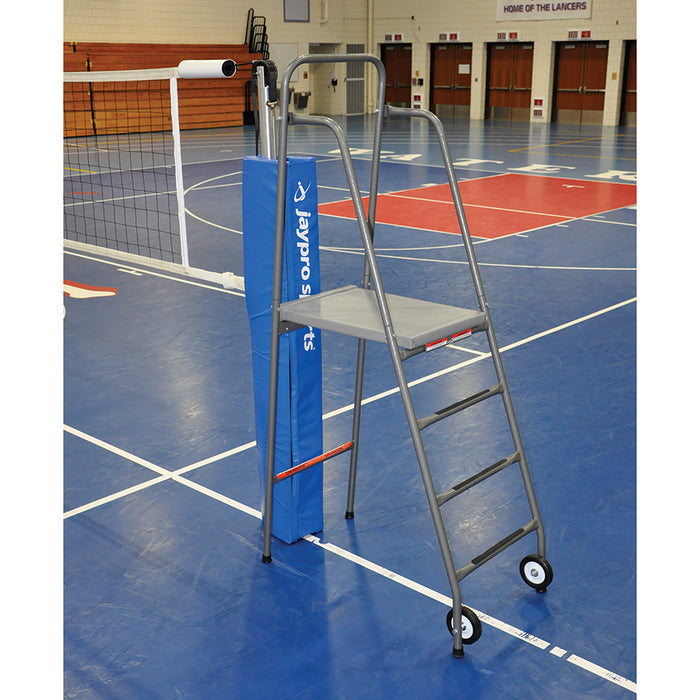 Jaypro Free-Standing Volleyball Referee Stand - 250 lb. Capacity - SKU: VRS-6000