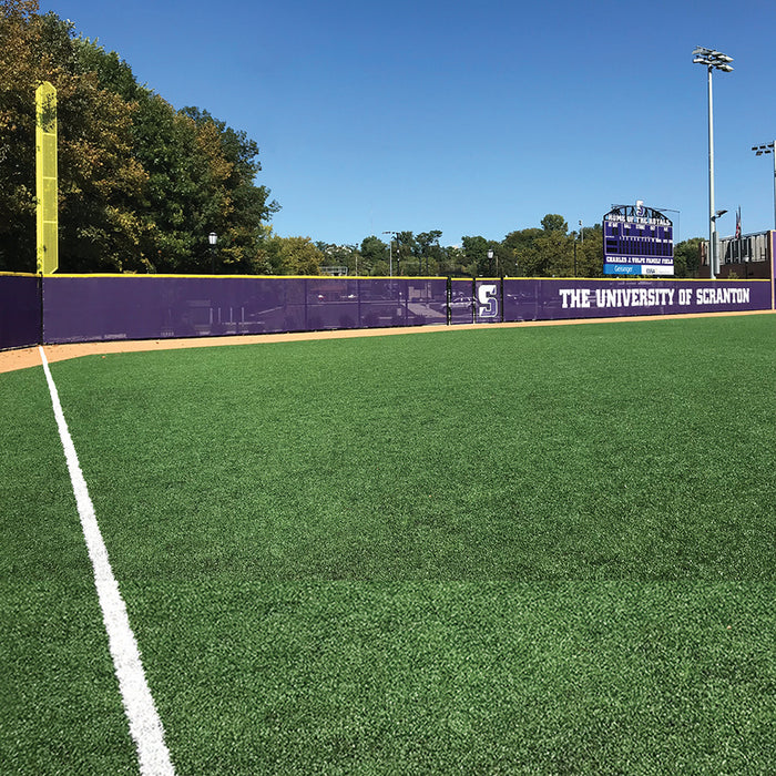 Jaypro Premium Windscreen – 14 oz. Vinyl-Coated Polyester Mesh (6 ft. Height) – Custom Size – SKU: WSCRN-6