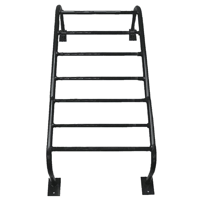 Jaypro Vertical Climbing Ladder – Wall-Mounted (Black) – Heavy-Duty Steel – SKU: WVL-7